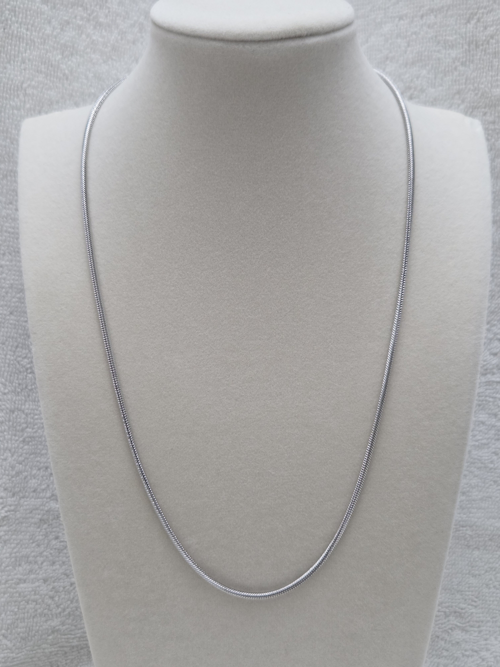 Classic Stainless Steel Snake Chain Necklace